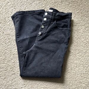 Levi’s Mile High Cropped Wide Leg Jeans